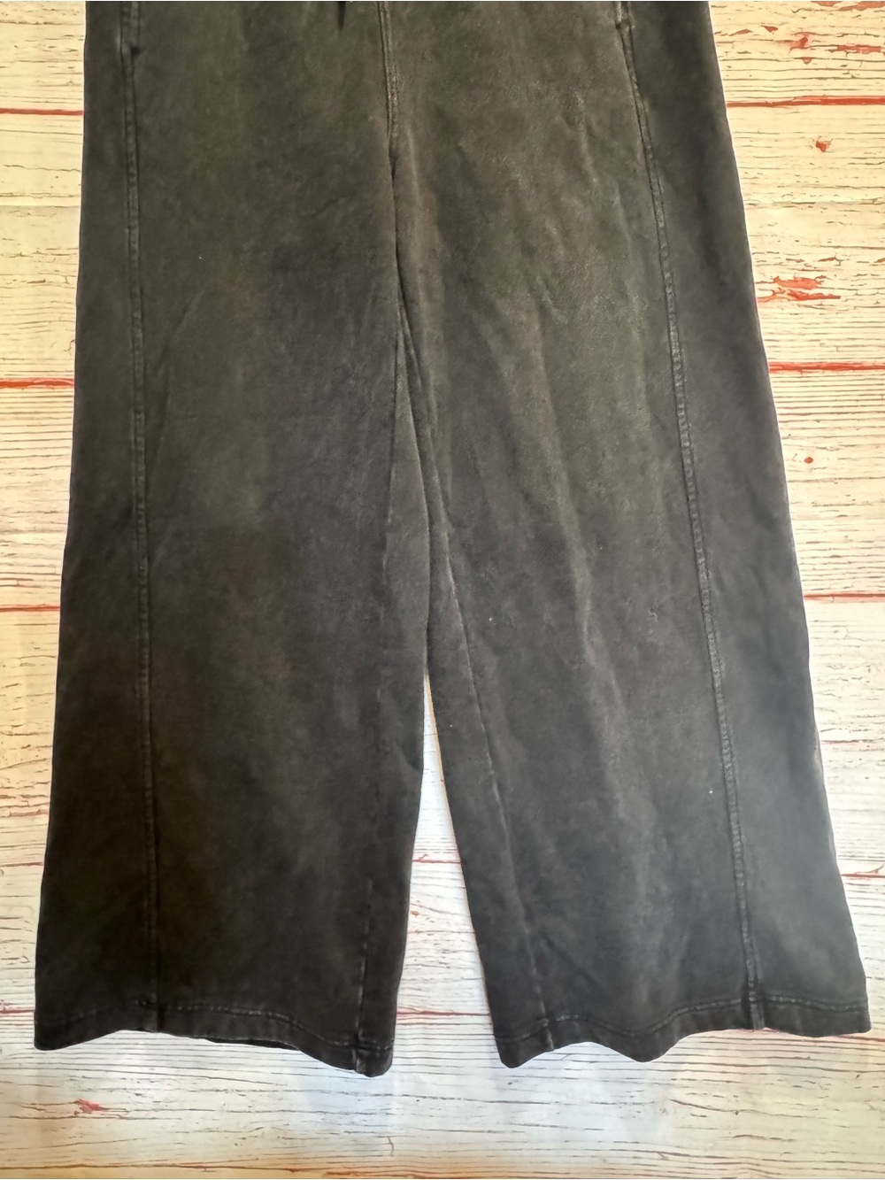 NWT Halara Flex French Terry Baggy Sweatpants in Phantom Denim Sz M - Picture 8 of 15